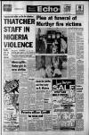 South Wales Echo Friday 08 January 1988 Page 1