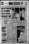 South Wales Echo Wednesday 13 January 1988 Page 1