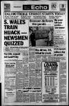 South Wales Echo Monday 08 February 1988 Page 1