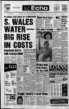 South Wales Echo Wednesday 02 August 1989 Page 1