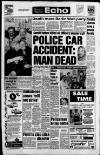 South Wales Echo Monday 15 January 1990 Page 1