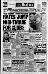 South Wales Echo Tuesday 13 March 1990 Page 1