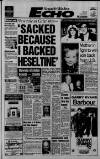 South Wales Echo Tuesday 04 December 1990 Page 1