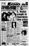 South Wales Echo Thursday 01 October 1992 Page 1