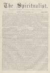 Spiritualist Friday 03 December 1869 Page 1
