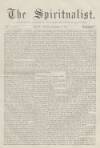 Spiritualist Friday 17 December 1869 Page 1