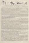 Spiritualist Sunday 15 May 1870 Page 1