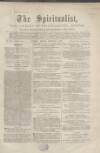 Spiritualist Friday 03 January 1879 Page 1