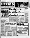 Caernarvon & Denbigh Herald Friday 15 September 1989 Page 1