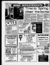 18— CAERNARFON HERALD Friday Feb 2 1990 HOME IMPROVEMENTS Time to 'Spring clean' the home IF CHRISTMAS is the time
