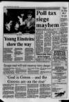 Shepton Mallet Journal Thursday 22 March 1990 Page 16