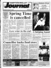 Shepton Mallet Journal Thursday 19 March 1992 Page 1