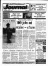 Shepton Mallet Journal Thursday 01 April 1993 Page 1