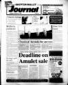 Shepton Mallet Journal Thursday 15 January 1998 Page 1