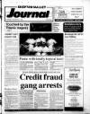 Shepton Mallet Journal Thursday 29 January 1998 Page 1