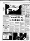 Shepton Mallet Journal Thursday 26 November 1998 Page 10