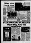 Buckinghamshire Advertiser Wednesday 03 June 1987 Page 14