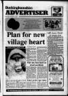Buckinghamshire Advertiser Wednesday 09 November 1988 Page 1