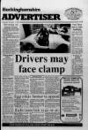 Buckinghamshire Advertiser Wednesday 01 November 1989 Page 1