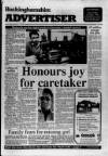 Buckinghamshire Advertiser Wednesday 03 January 1990 Page 1