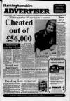 Buckinghamshire Advertiser Wednesday 10 January 1990 Page 1