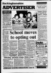 Buckinghamshire Advertiser Wednesday 04 December 1991 Page 1