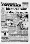 Buckinghamshire Advertiser Wednesday 03 June 1992 Page 1