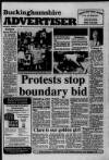 Buckinghamshire Advertiser Wednesday 16 September 1992 Page 1