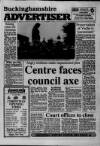 Buckinghamshire Advertiser Wednesday 16 December 1992 Page 1
