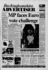 Buckinghamshire Advertiser Wednesday 09 October 1996 Page 1