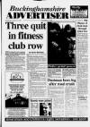 Buckinghamshire Advertiser Wednesday 22 January 1997 Page 1