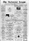 Richmond Herald Saturday 15 August 1885 Page 1