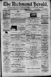 Richmond Herald Saturday 30 January 1886 Page 1