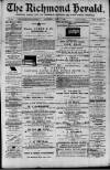 Richmond Herald Saturday 03 April 1886 Page 1
