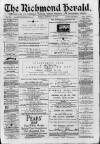 Richmond Herald Friday 20 January 1888 Page 1