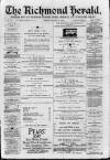 Richmond Herald Friday 16 March 1888 Page 1