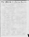 Malton Gazette Saturday 06 December 1856 Page 1