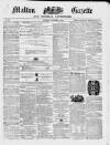 Malton Gazette Saturday 04 December 1858 Page 1