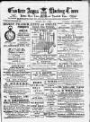 Eastern Argus and Borough of Hackney Times Saturday 09 September 1899 Page 1