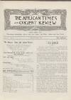 African Times and Orient Review Wednesday 01 August 1917 Page 5