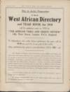 African Times and Orient Review Saturday 01 December 1917 Page 33