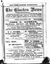 East Essex Advertiser and Clacton News Friday 22 March 1889 Page 1