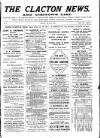 East Essex Advertiser and Clacton News Friday 03 May 1889 Page 1