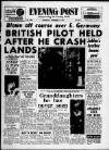 Bristol Evening Post Wednesday 12 September 1962 Page 1