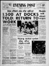 Bristol Evening Post Wednesday 08 January 1964 Page 1