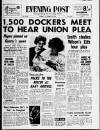 Bristol Evening Post Tuesday 19 October 1965 Page 1
