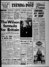 Bristol Evening Post Wednesday 04 October 1967 Page 1