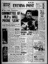Bristol Evening Post Tuesday 04 February 1969 Page 1