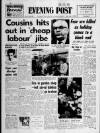 Bristol Evening Post Tuesday 02 September 1969 Page 1