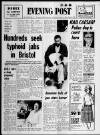 Bristol Evening Post Thursday 04 September 1969 Page 1